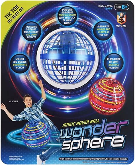 Boost Your Fun Factor with the Wonder Sphere Magic Hover Ball Blue